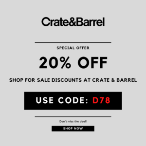 Crate And Barrel Coupon