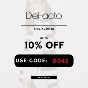 Defacto First Order Promo Code