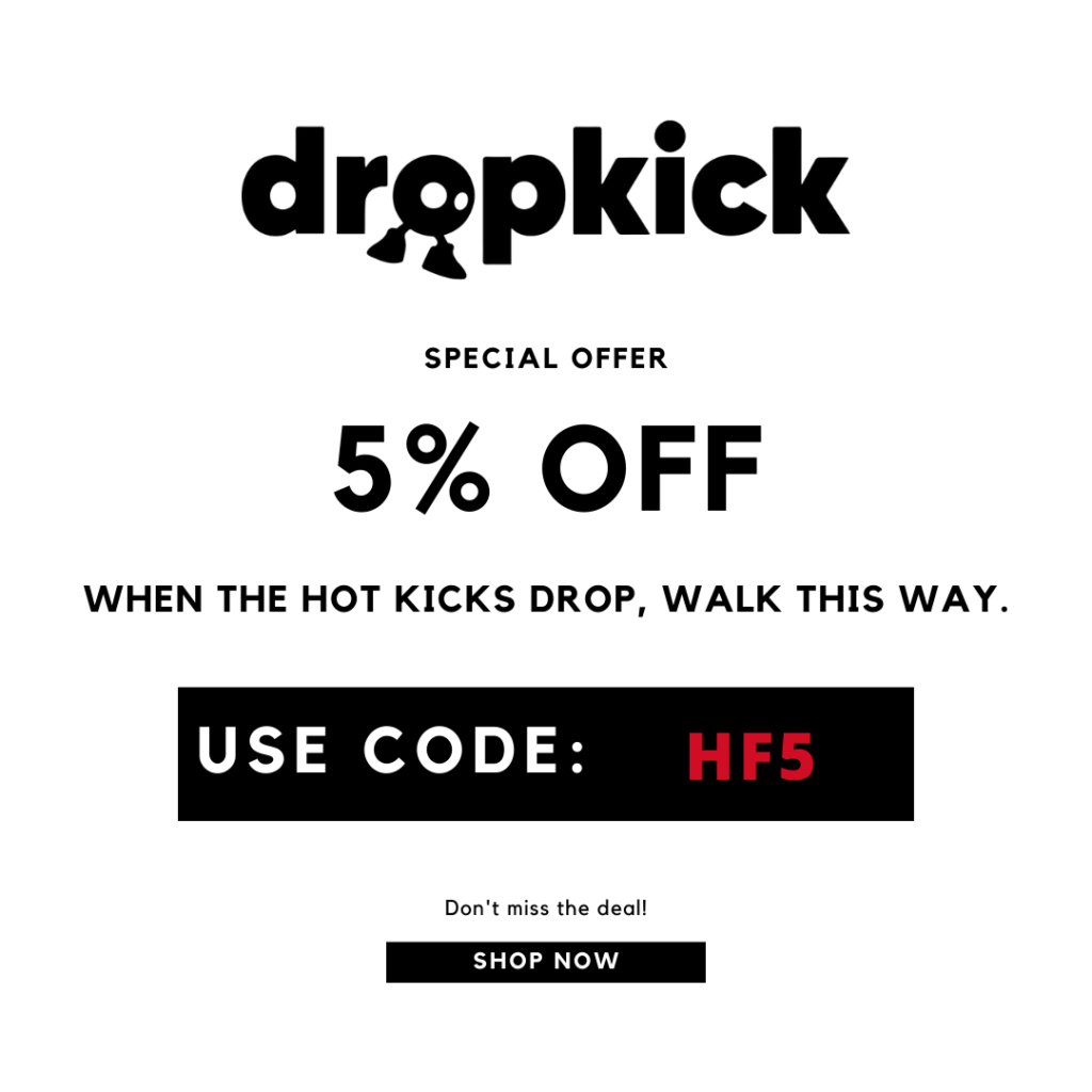 dropkick coupon code