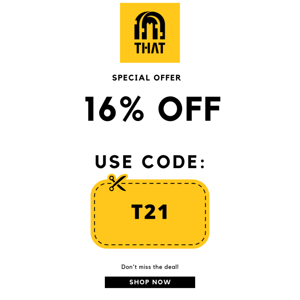 THAT Concept Discount Code: Up to 70% Off + Extra 16% Off on Men’s Fashion