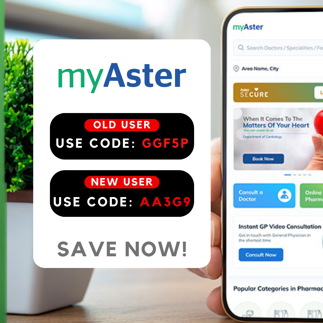 myAster Coupon